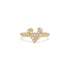 N°45 organic heart / 01 ring